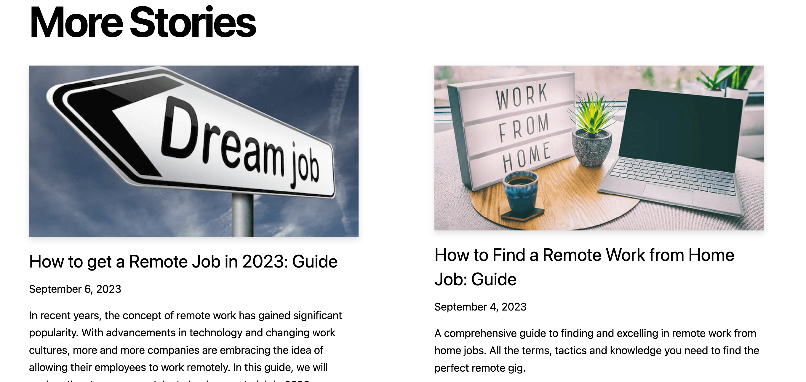 Remote Work Radar project screenshot