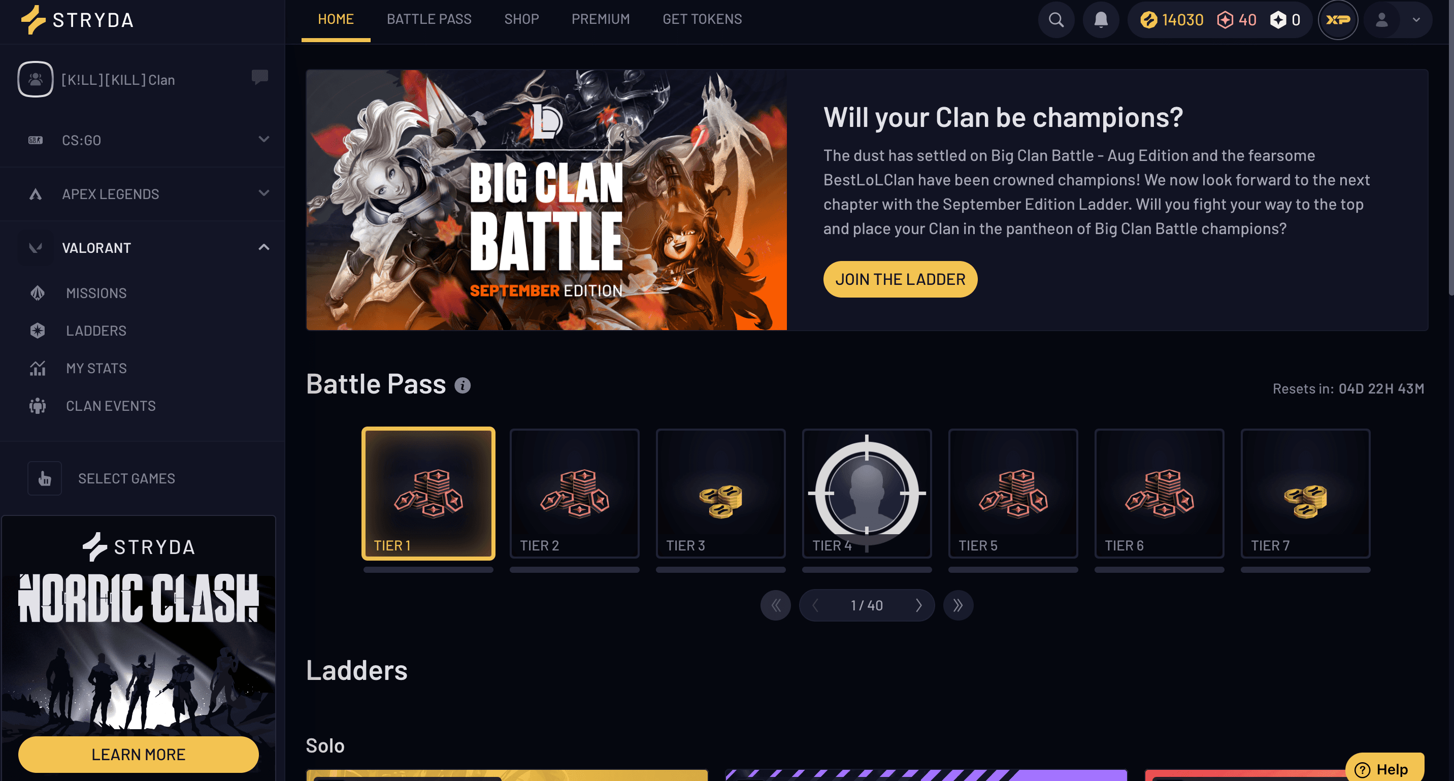 Stryda project screenshot